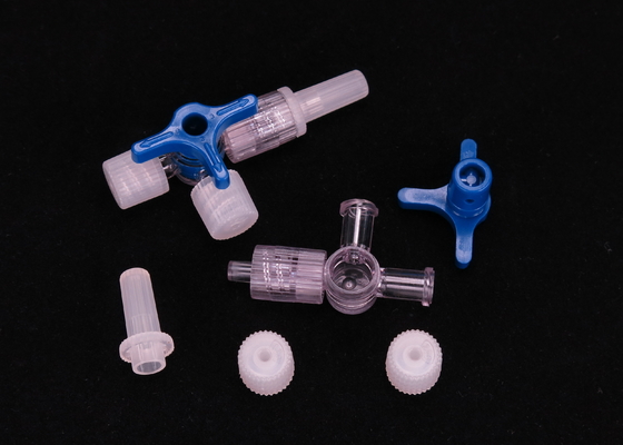 Peças médicas plásticas descartáveis da modelação por injeção para processar o injetor estéril